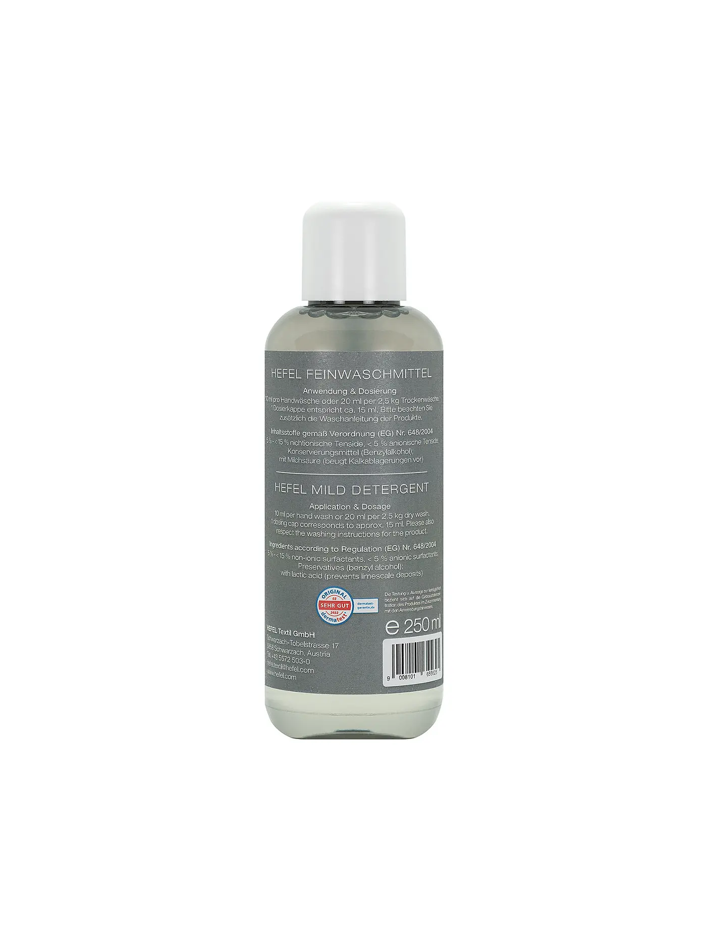 HEFEL | Feinwaschmittel extra für Bettwaren 250ml | 